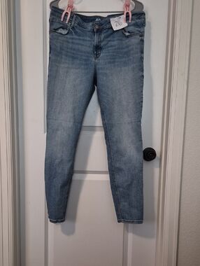 Old Navy Light Blue Skinny Jeans for Women